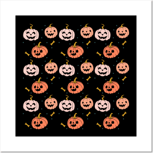 Halloween pumpkin Posters and Art